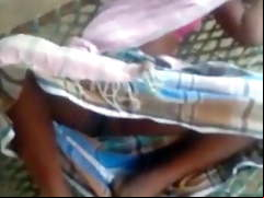 Upskirt of indian maid